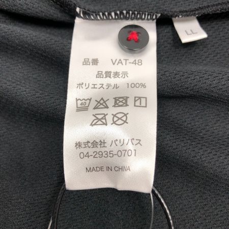  VARIVAS バリバス ドライポロシャツ SIZE LL ブラック VAT-48 ブラック