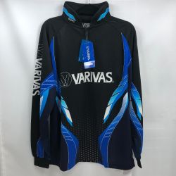 ΣΣ VARIVAS バリバス ドライジップシャツ SIZE LL ブラック VAZS-05 ブラック Aランク