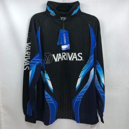  VARIVAS バリバス ドライジップシャツ SIZE LL ブラック VAZS-05 ブラック