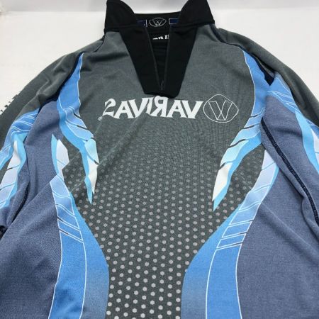  VARIVAS バリバス ドライジップシャツ SIZE LL ブラック VAZS-05 ブラック