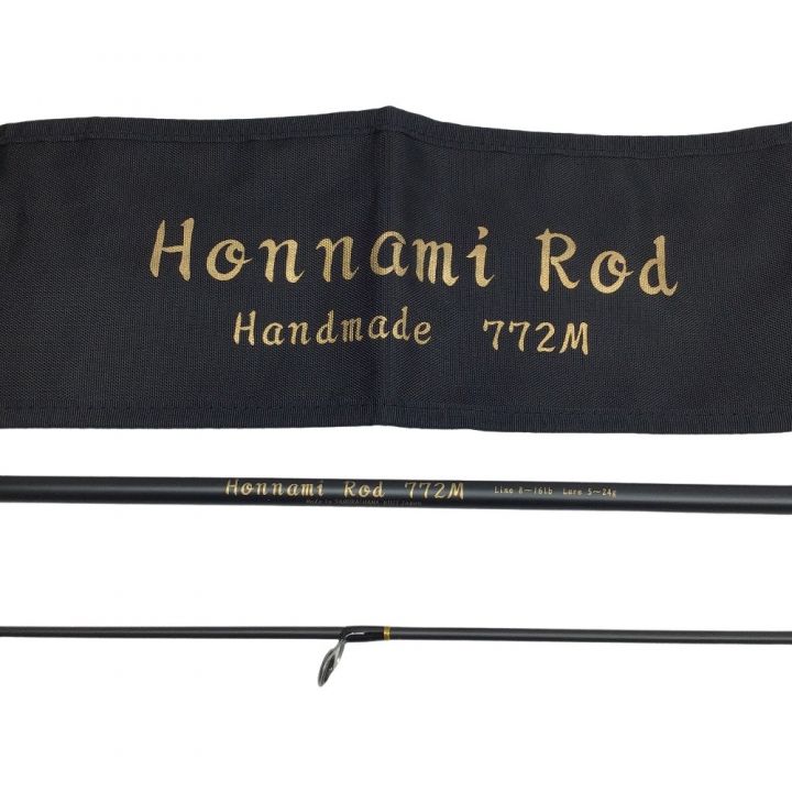 ROD 本波ロッド 772M ルアーロッド HONNAMI 釣り用品 ロッド ルアーロッド｜中古｜なんでもリサイクルビッグバン