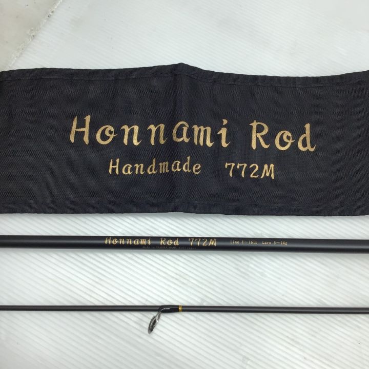 ROD 本波ロッド 772M ルアーロッド HONNAMI 釣り用品 ロッド ルアーロッド｜中古｜なんでもリサイクルビッグバン