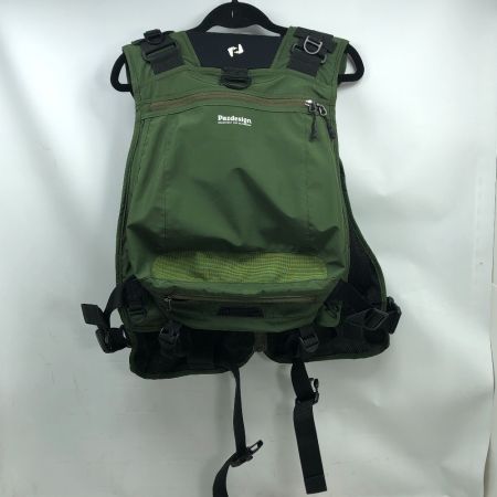  Pazdesign パズデザイン フィッシングベスト ストリームベストⅡ グリーン