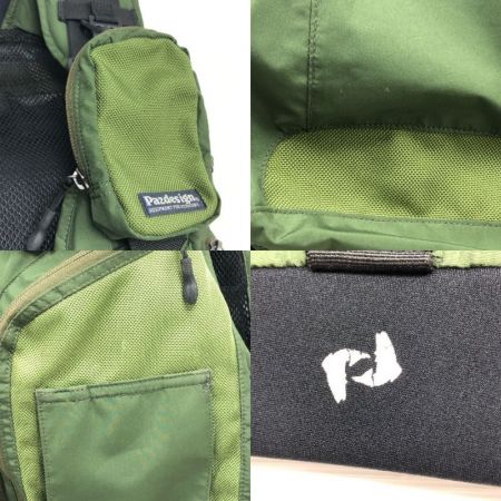  Pazdesign パズデザイン フィッシングベスト ストリームベストⅡ グリーン