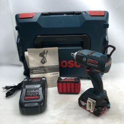 ◇◇ BOSCH ボッシュ インパクトレンチ 付属品完備 コードレス式 GDS18V-EC250 グリーン Cランク