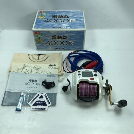  SHIMANO シマノ 02電動丸 4000R 電動リール 箱・電源ケーブル付き