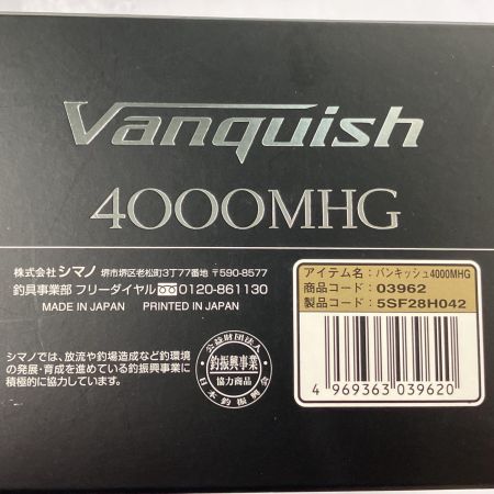SHIMANO シマノ スピニングリール 19ヴァンキッシュ4000MHG 別ノブ 箱付 03962