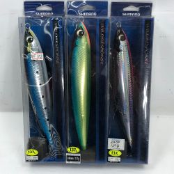 ΣΣ SHIMANO シマノ OCEA WILDRESPONCE 240F オシア ワイルドレスポンス240F 3個セット OT-124R OT-124Q釣り用品 ルアー Aランク