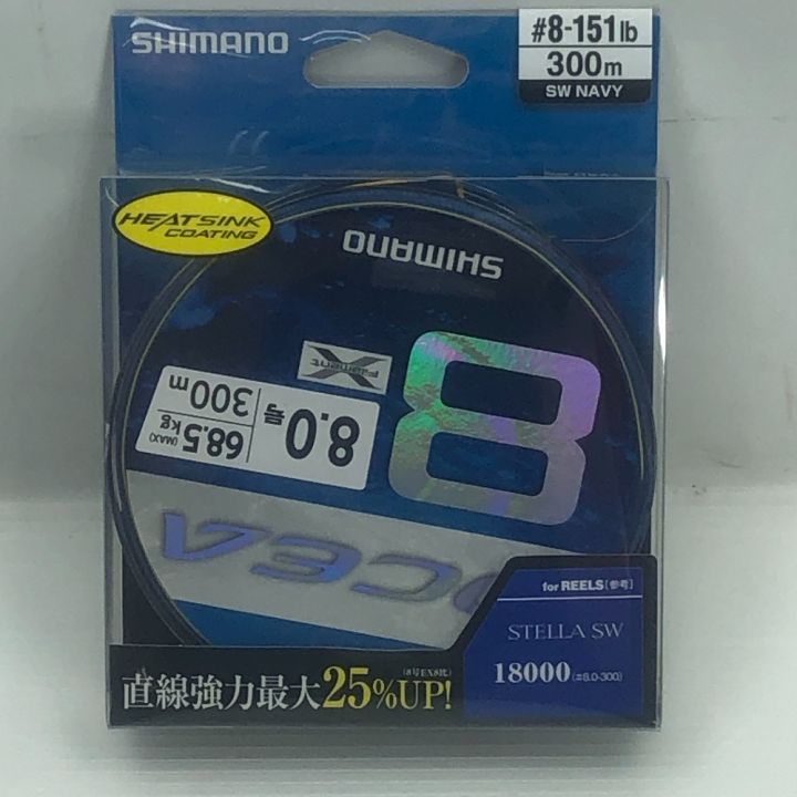 SHIMANO シマノ オシア8 8.0号 PEライン 300ｍ｜中古｜なんでもリサイクルビッグバン