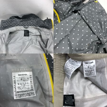  DAIWA ダイワ レインマックス 100 デタッチャブルレインスーツ DR-3001 グレードット/サンドベージュ DR-3001