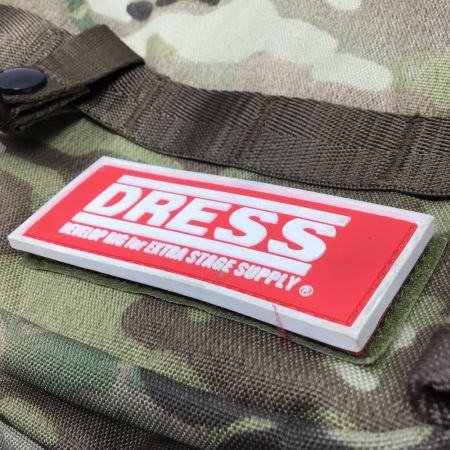  DRESS ドレス フィッシングバッグ 迷彩柄 Camo print ミリタリー