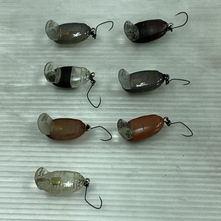  NORIES ノリーズ BITZPUPA ビッツピューパ 7個まとめ ルアー