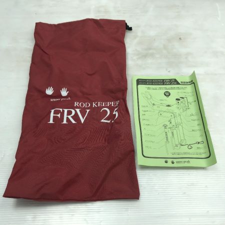  snowpeak スノーピーク ロッドキーパー FRV 25 釣り小物 ロッドホルダー