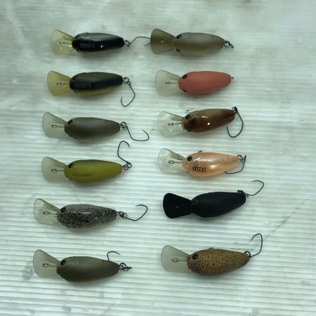  Lucky craft ラッキークラフト Cra-Pea クラピー 12個まとめ