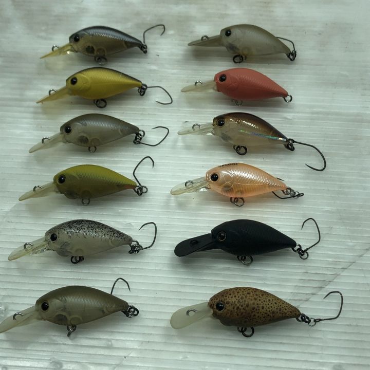 ラッキークラフト×GATE クラピー12個 Lucky craft ラッキークラフト Cra-Pea クラピー 12個まとめ - 中古