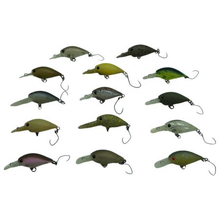  Lucky craft ラッキークラフト ルアー Cra-Pea クラピー 14個まとめ