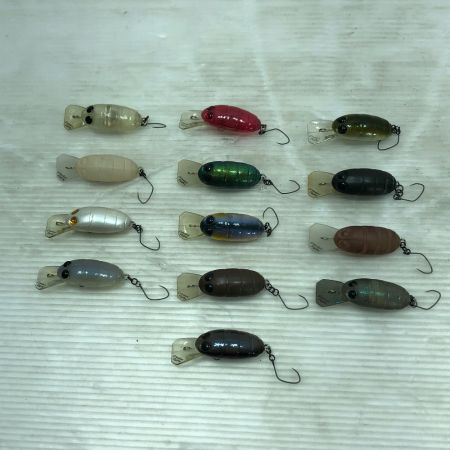  NORIES ノリーズ CRANKIN’ PUPA クランキンピューパ ルアー13個まとめ