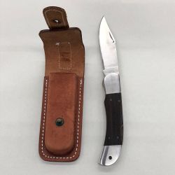 ΣΣ GERBER ガーバー フォールディングナイフ 釣り小物 フィッシングナイフ 箱・ナイフケース付き Aランク