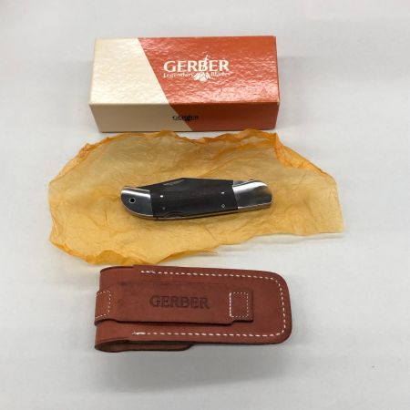  GERBER ガーバー フォールディングナイフ 釣り小物 フィッシングナイフ 箱・ナイフケース付き