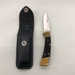 ΣΣ BUCK バック レンジャーロック 112バックナイフ ナイフケース付き フィッシングナイフ Aランク