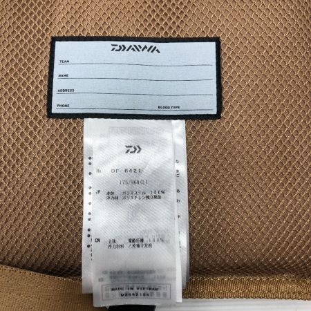  DAIWA ダイワ フローティングベスト ライトフロートゲームベスト ミリタリーベージュ フリーサイズ DF-6421