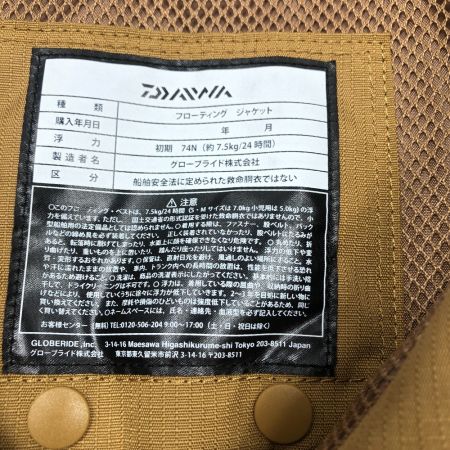  DAIWA ダイワ フローティングベスト ライトフロートゲームベスト ミリタリーベージュ フリーサイズ DF-6421