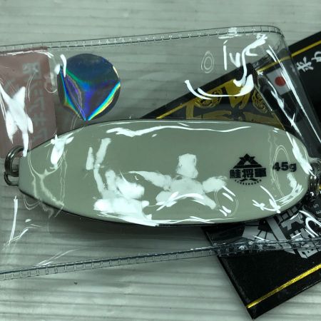  Jackson ジャクソン 鮭将軍 45g ブラックグローシルバーライン ルアー 3個まとめ