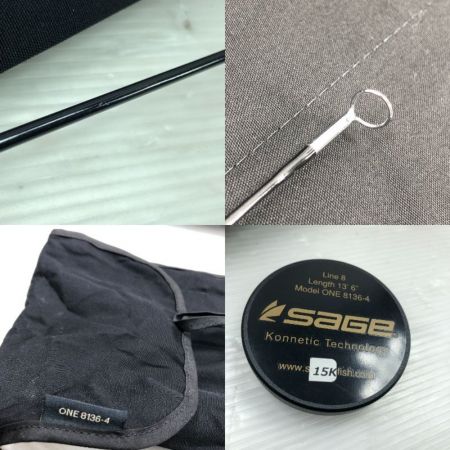  sage セージ フライロッド ONE 8136-4 #8