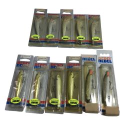 ΣΣ REBEL レーベル ミノー SINKING ジャパンスペシャル ルアー１１個まとめ Bランク