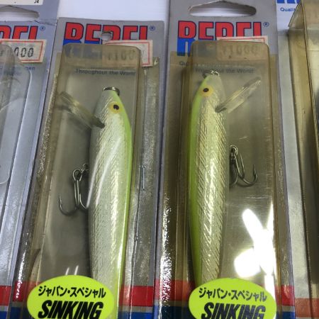  REBEL レーベル ミノー SINKING ジャパンスペシャル ルアー１１個まとめ