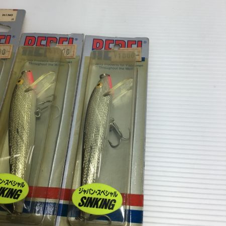  REBEL レーベル ミノー SINKING ジャパンスペシャル ルアー１１個まとめ