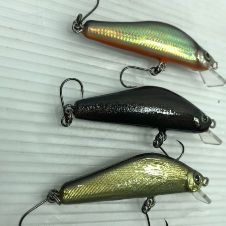   ハンドメイドルアー ミノー 3個まとめ