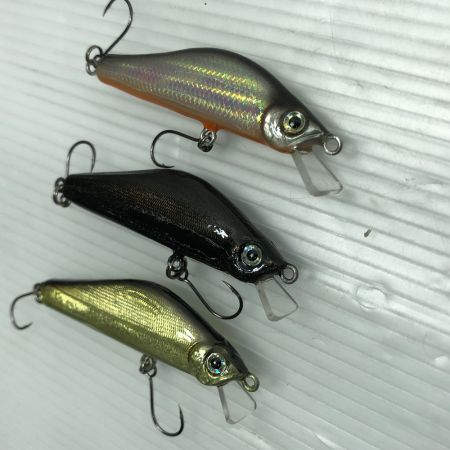  ハンドメイドルアー ミノー 3個まとめ