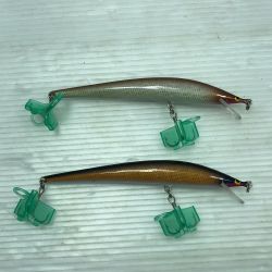 ΣΣ  ルアー ZAURUS バルサ50 ブラウニー 2個 11cm Cランク