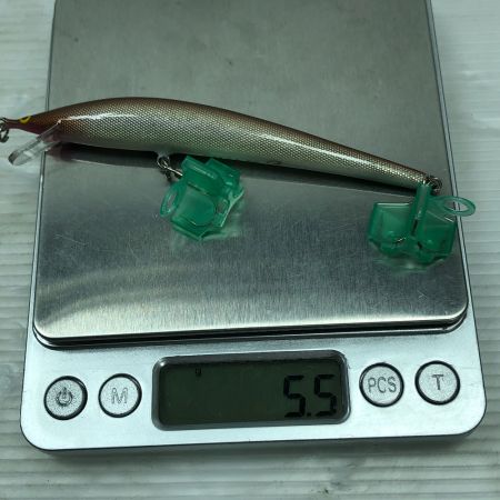   ルアー ZAURUS バルサ50 ブラウニー 2個 11cm