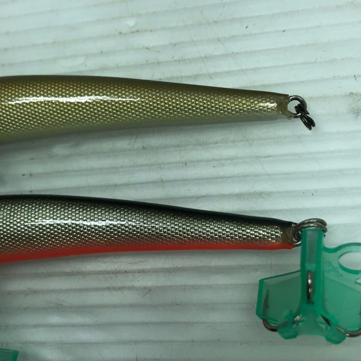 SAURUS ザウルス バルサ50 ルアー ブラウニー 2個 9cm - 中古釣り