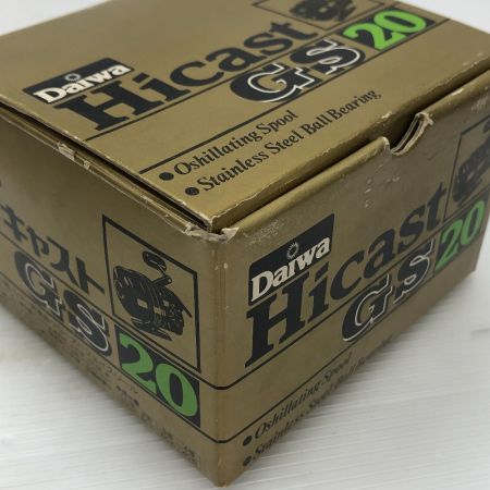  DAIWA ダイワ スピンキャストリール Hi-Cast ハイキャスト GS20