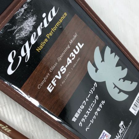  PALMS パームス ルアーロッド エゲリア ネイティブパフォーマンス EFVS-43UL