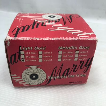  SMITH スミス MARRYAT マリエット ラージアーバー M-3 Reel Light Gold