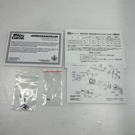 Abu Garcia アブガルシア ベイトリール アンバサダー5600CA ファクトリーチューン