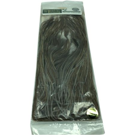  WHITING ホワイティング 釣り用品 ドライ フライハックル シルバーグレード ROORTER SADDLE ルースターサドル ミディアム シャンパン