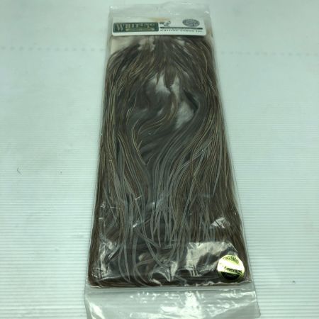  WHITING ホワイティング 釣り用品 ドライ フライハックル シルバーグレード ROORTER SADDLE ルースターサドル ミディアム シャンパン