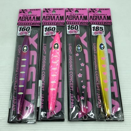  XESTA ゼスタ ルアー ジグ スクランブル アグラーム サクラマスエディション 4個まとめ