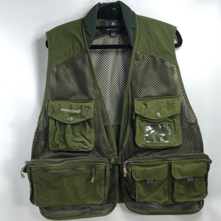  mont･bell モンベル フィッシングベスト 釣り アウトドア men's XL/XXL グリーン