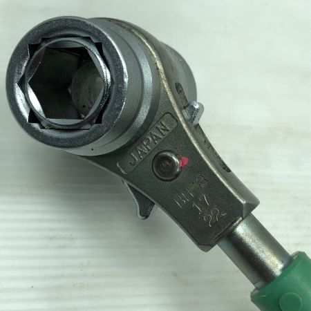  NAGAKI 工具 ハンドツール ラチェットレンチ BH-3 グリーン