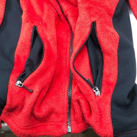  THE NORTH FACE ザノースフェイス フリースジャケット Mサイズ NA61206 レッド