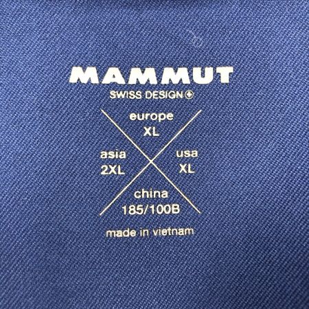  MAMMUT マムート ジャケット パーカー アウトドア フィッシングウェア 2XL 1011-00500 ネイビー