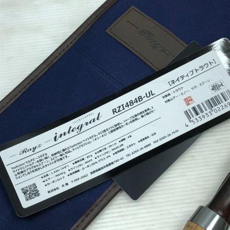  TENRYU CO. 天龍 ルアーロッド ベイトモデル RAYZ ｲﾝﾃｸﾞﾗﾙ RZI484B-UL