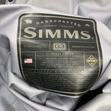  SIMMS ウェーダー G3 ガイドパンツ
