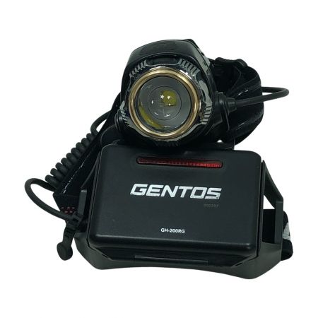  GENTOS ヘッドライト GH-200RG マイクロUSB充電 GH-200RG